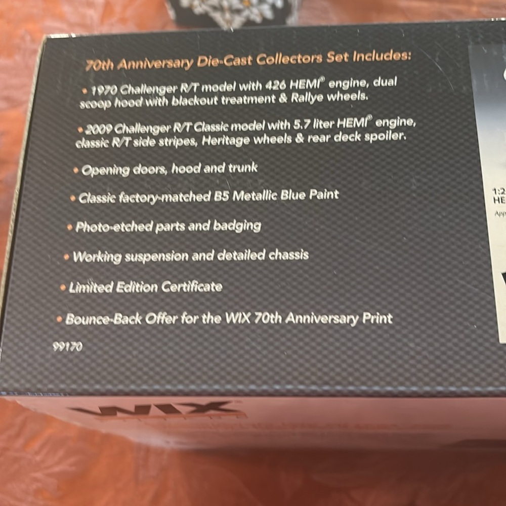 WIX Filters 70th Anniversary Die-Cast Collector Set Brand New - Picture 4 of 7